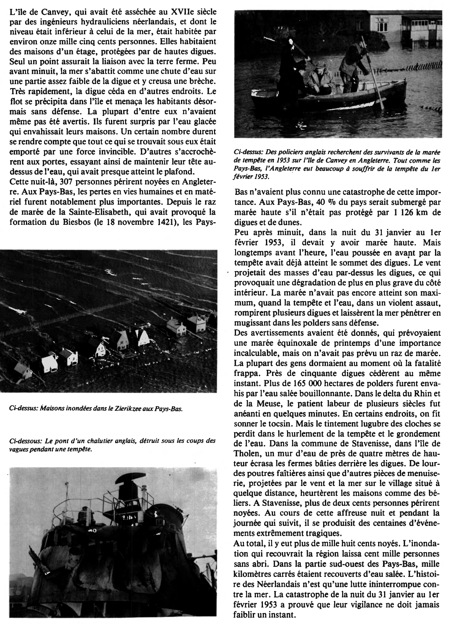 Prévisualisation du document Février 1953 : Marée de tempête  en mer du Nord