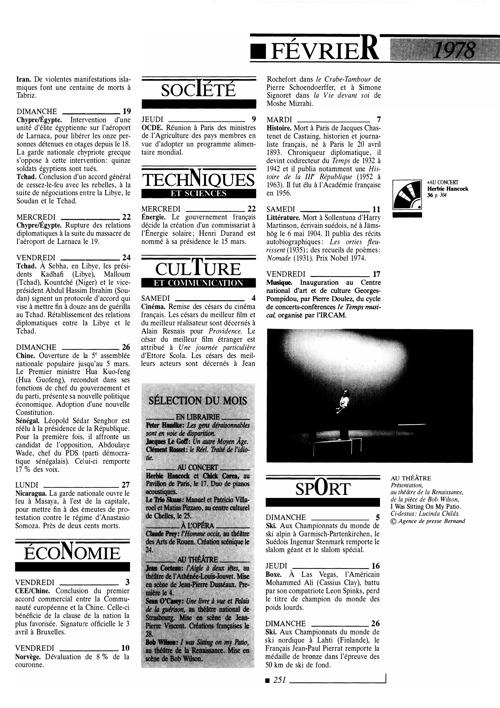 Prévisualisation du document Février 1978(Histoire chronologique)