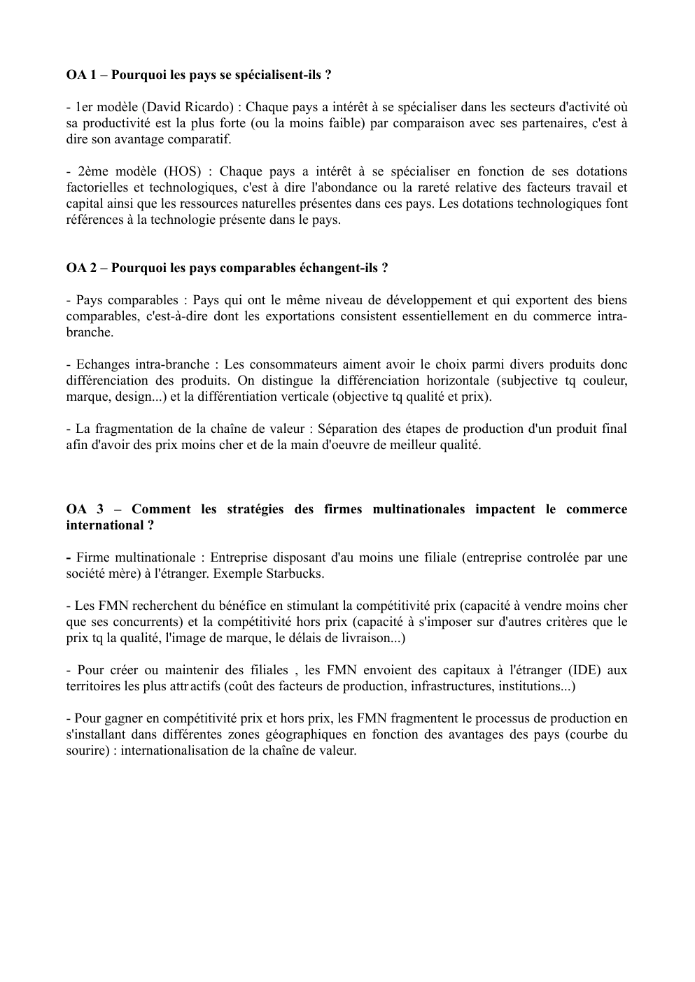 Prévisualisation du document fiche commerce international ses terminale