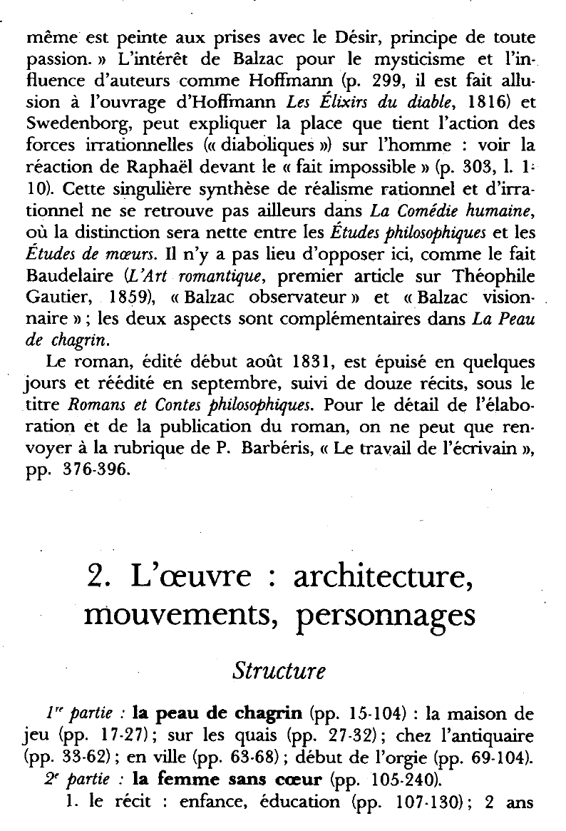 Prévisualisation du document Fiche de lecture :  « La peau de chagrin », Honoré de Balzac.