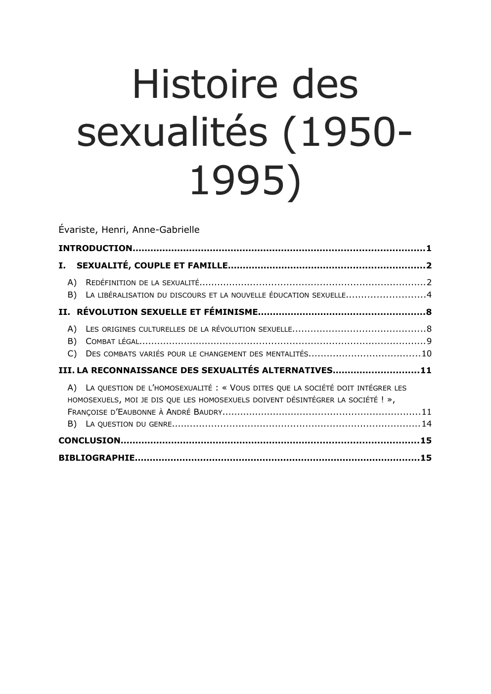 Prévisualisation du document Fiche - La sexualité en France dans la deuxième moitié du XXe siècle