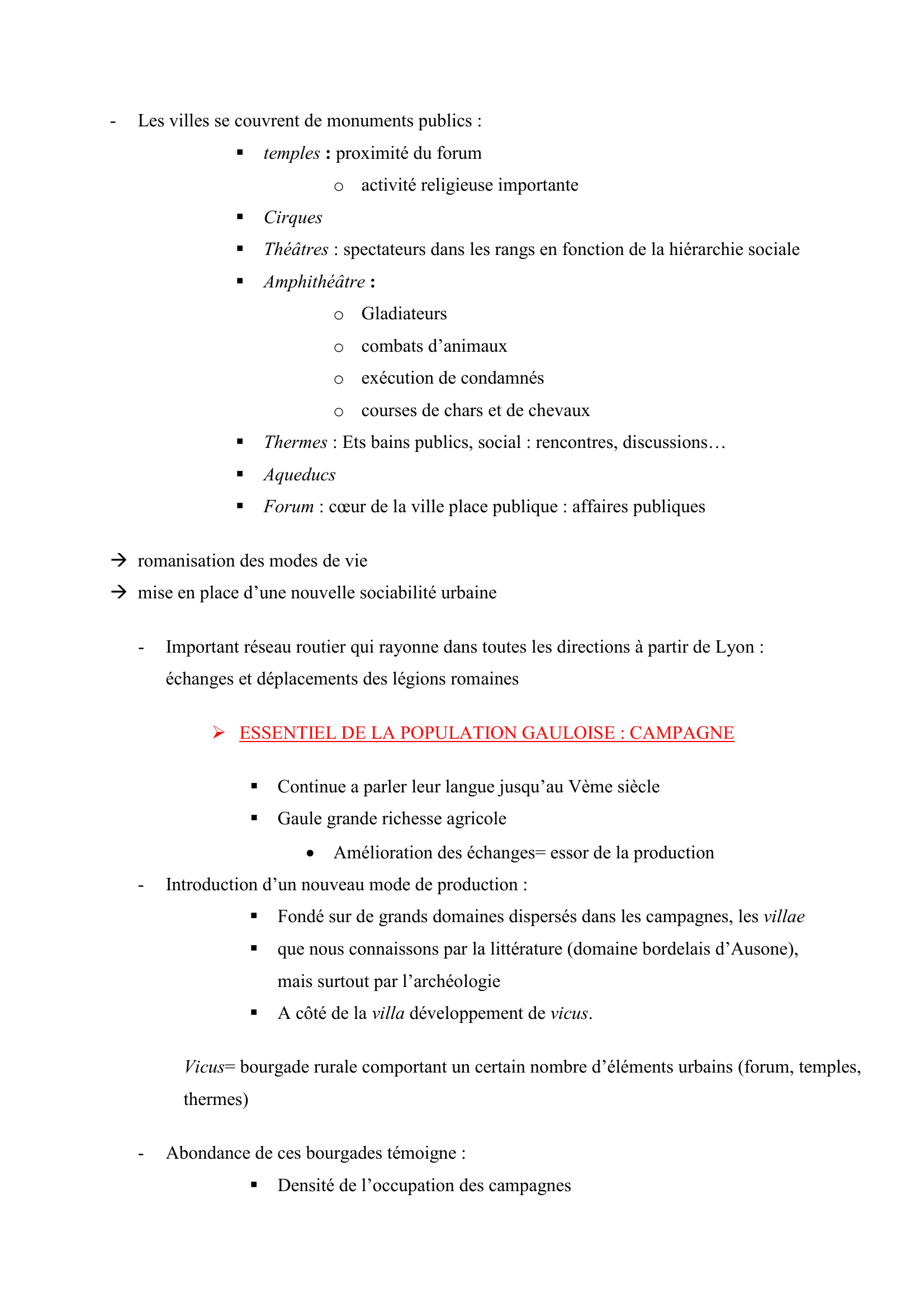 Prévisualisation du document FICHE N°2
LA ROMANISATION DE LA GAULE
Fiche composée par sylvain
sylvain.
