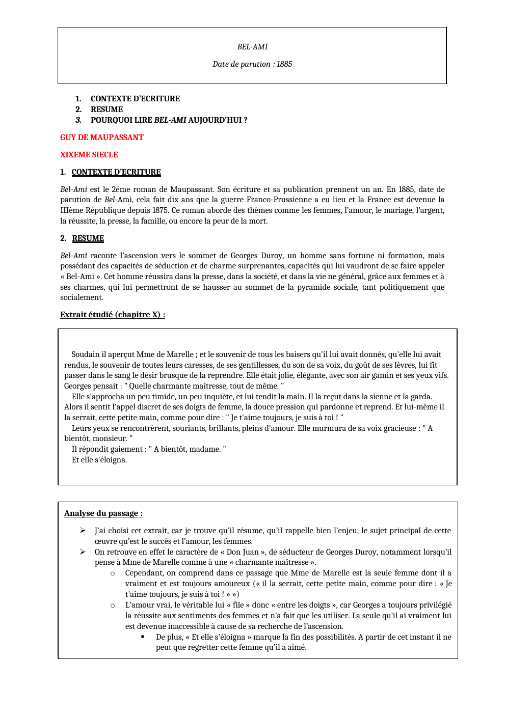 Prévisualisation du document Fiche Oeuvre Bel-Ami v2
