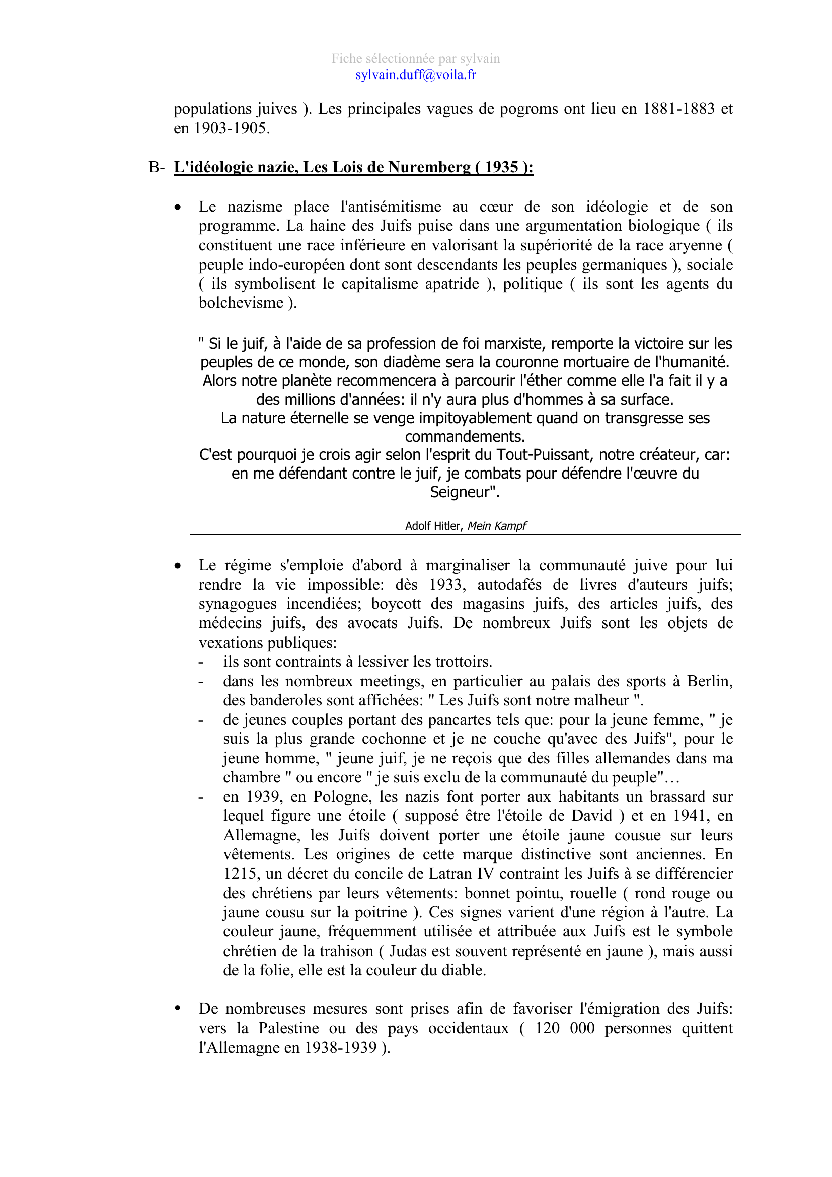 Prévisualisation du document Fiche sélectionnée par sylvain
sylvain.