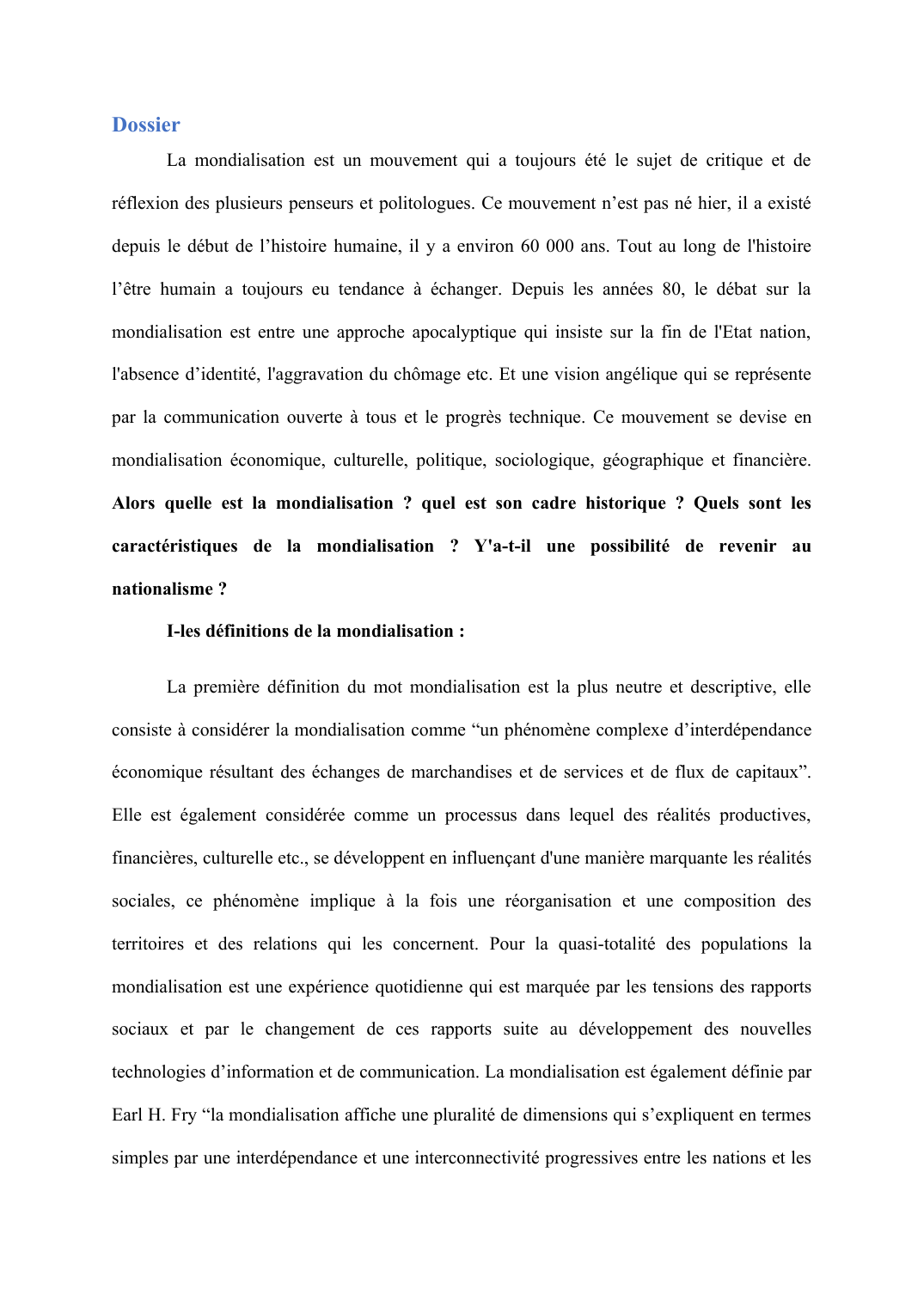 Prévisualisation du document fiche thématique sur la mondialisation