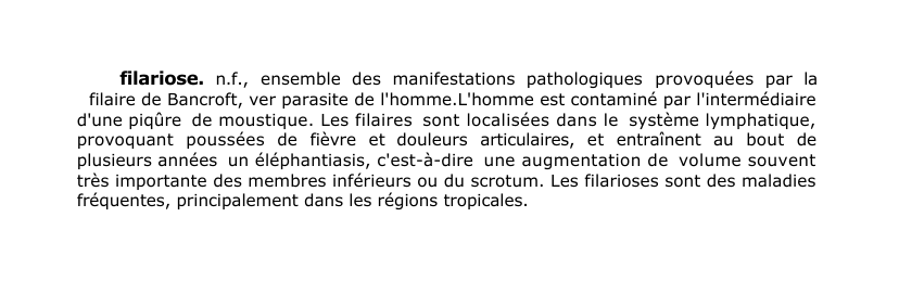 Prévisualisation du document filariose.