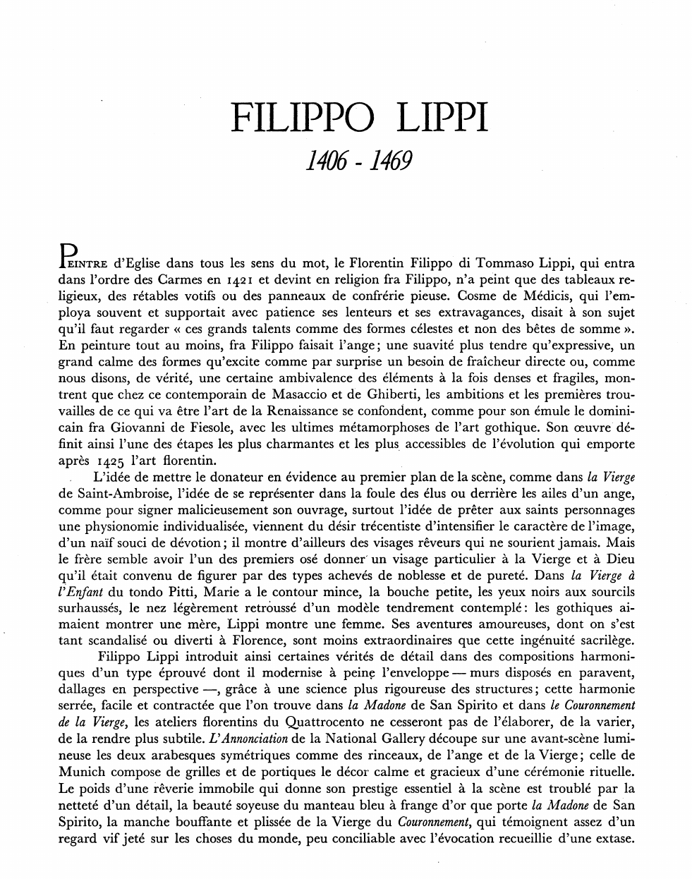 Prévisualisation du document FILIPPO LIPPI