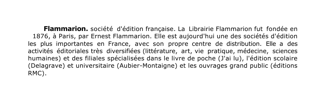 Prévisualisation du document Flammarion.
