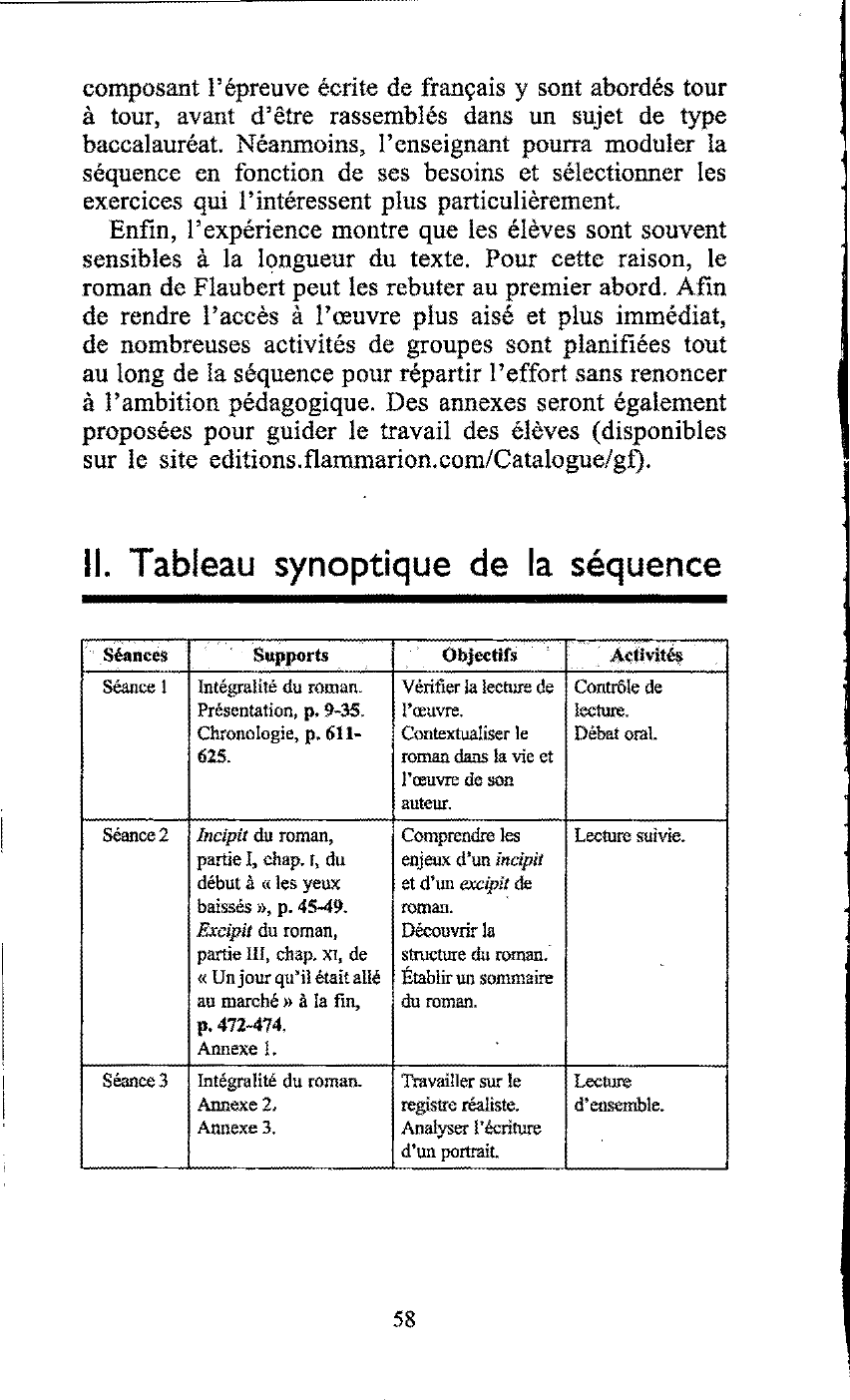 Prévisualisation du document FLAUBERT: Madame Bovary (dossier pédagogique)