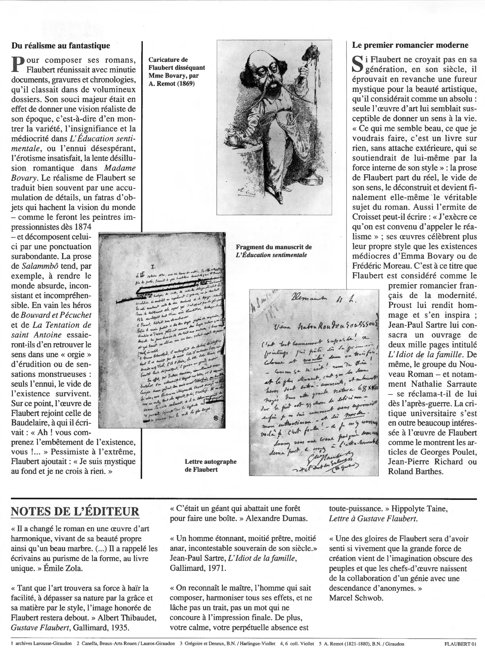 Prévisualisation du document Flaubert