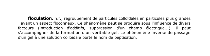 Prévisualisation du document floculation.