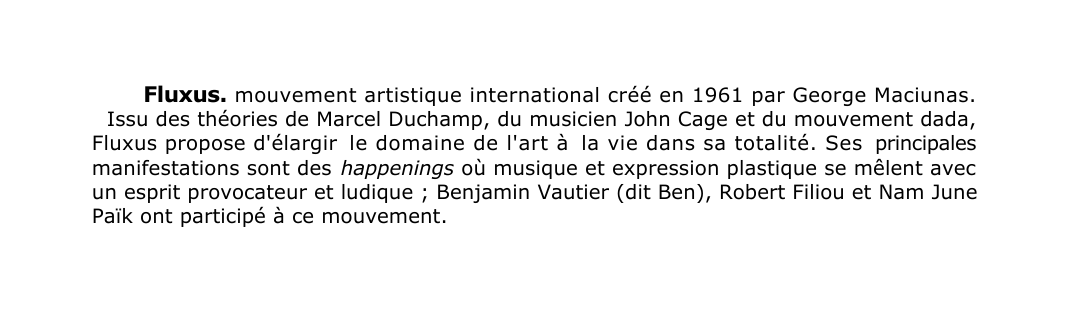 Prévisualisation du document Fluxus.