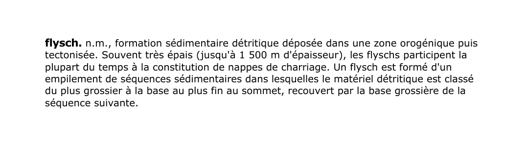 Prévisualisation du document flysch.