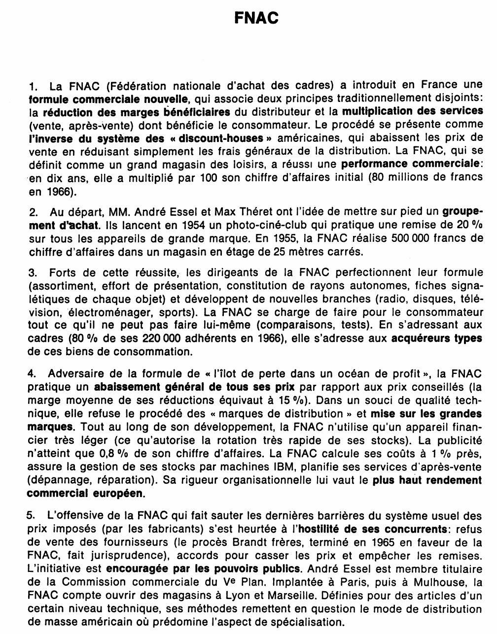 Prévisualisation du document FNAC