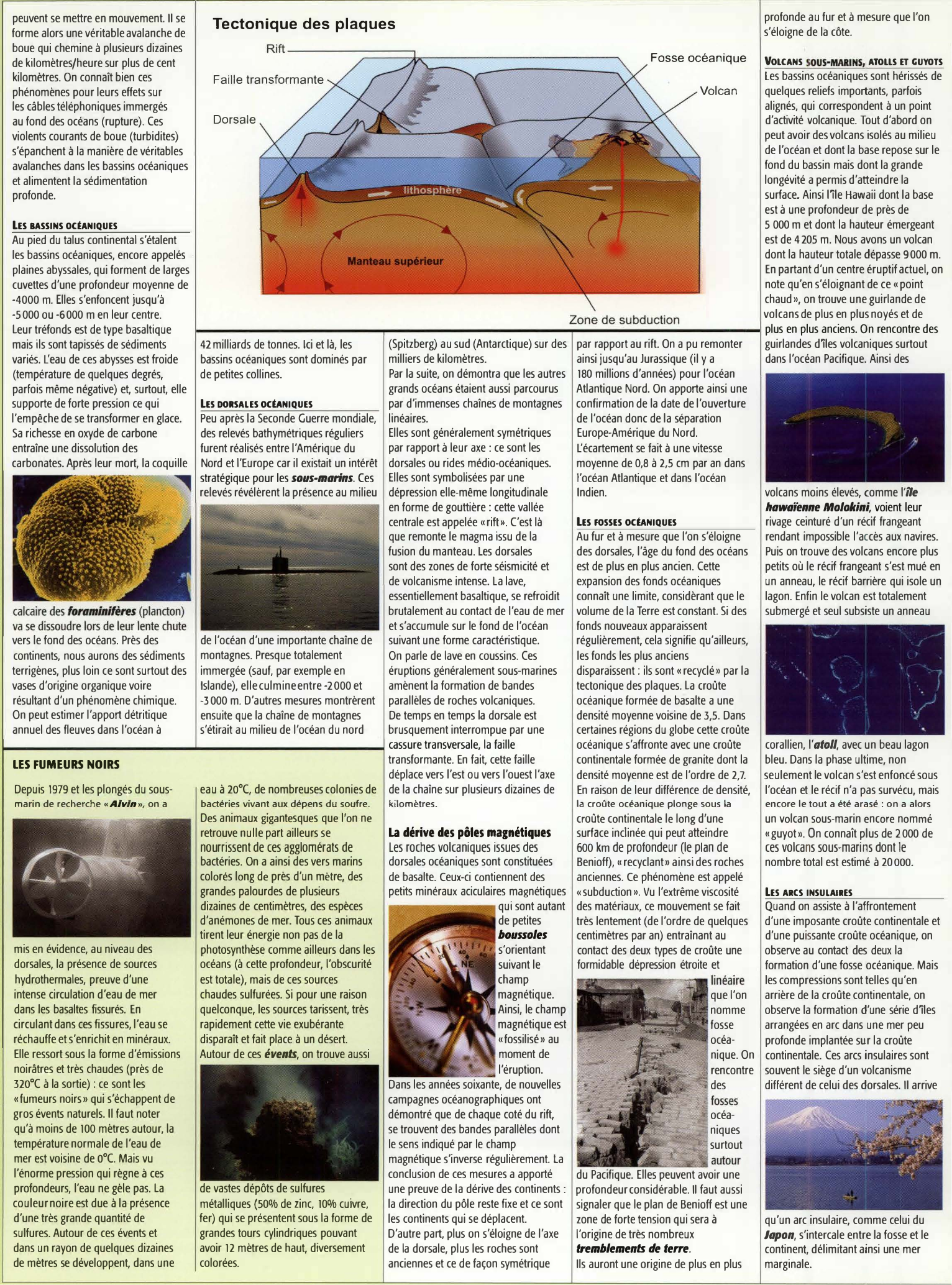 Prévisualisation du document Fonds et reliefs sous-marins