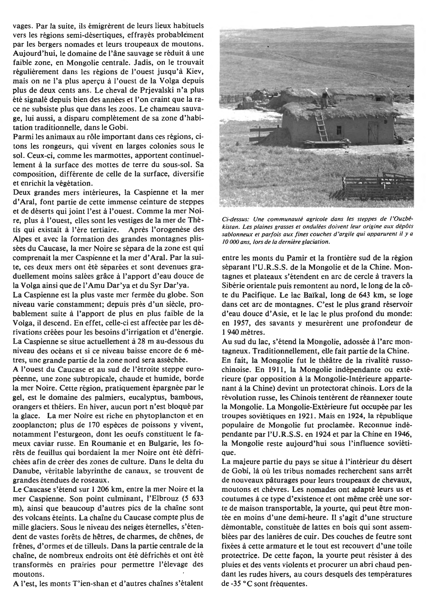 Prévisualisation du document Forêts, plaines et cours d'eau de l'Union soviétique