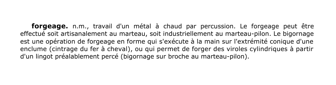 Prévisualisation du document forgeage.