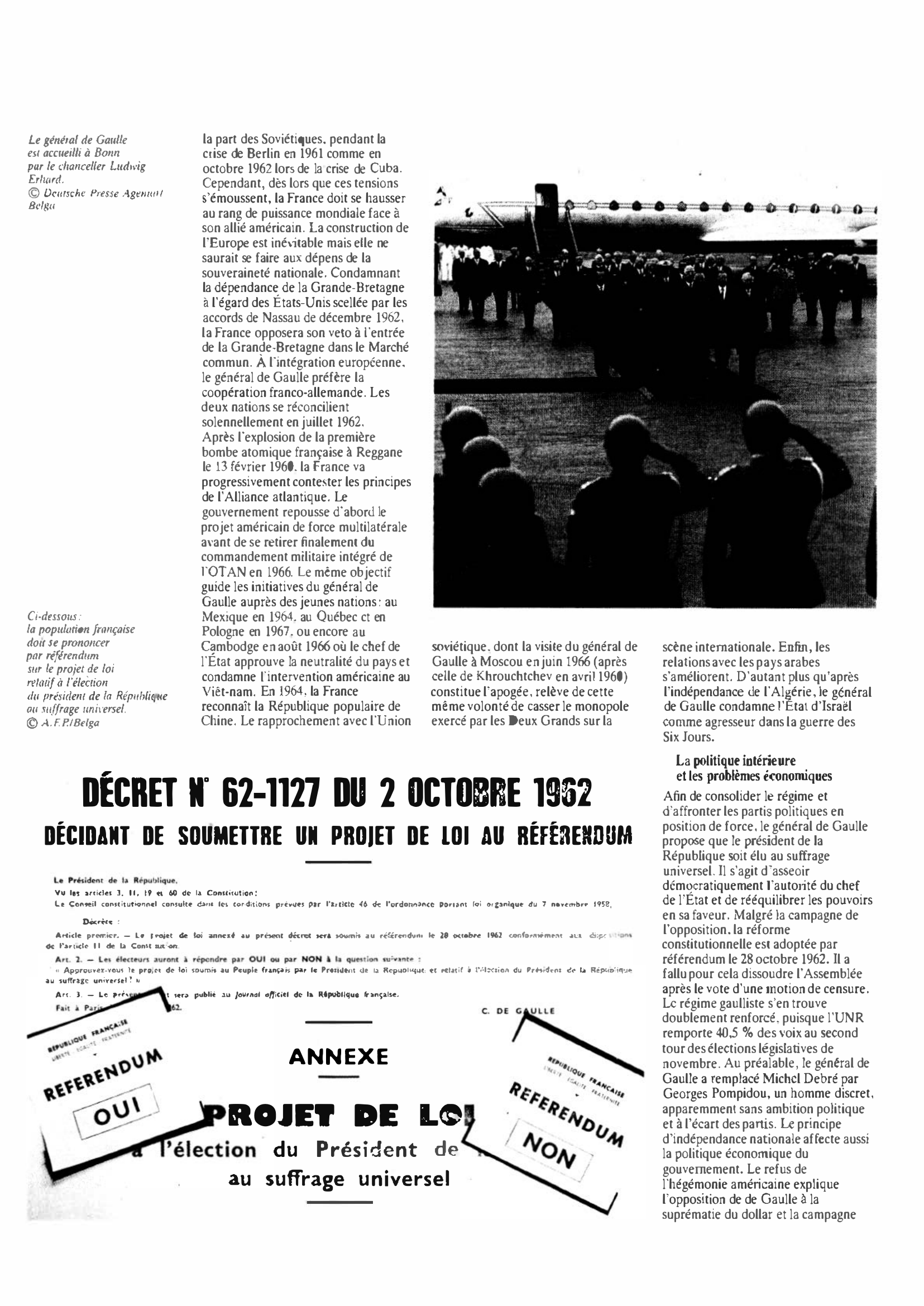 Prévisualisation du document France de 1960 à 1969 : Histoire