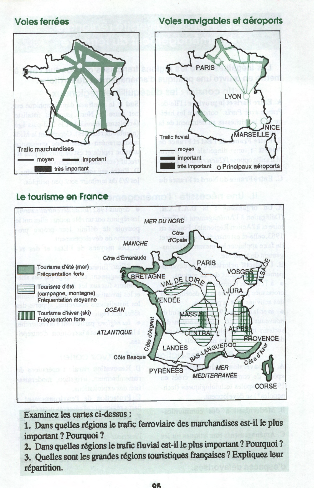 Prévisualisation du document France : transports intérieurs et tourisme