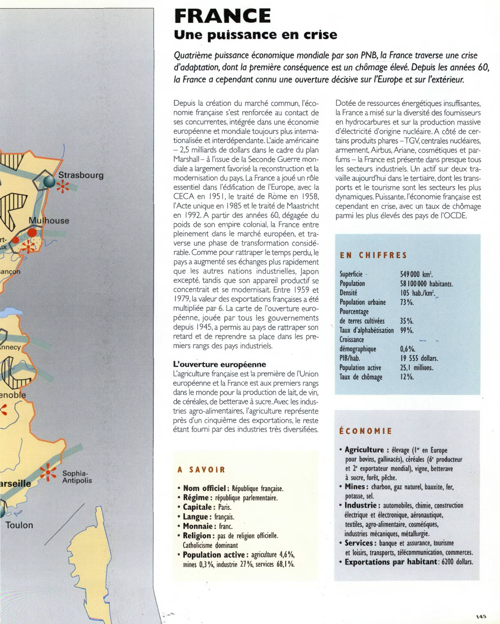 Prévisualisation du document FRANCE:
Une puissance en crise.