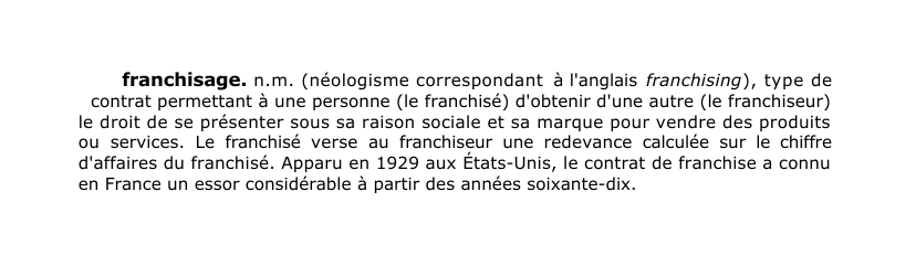 Prévisualisation du document franchisage.