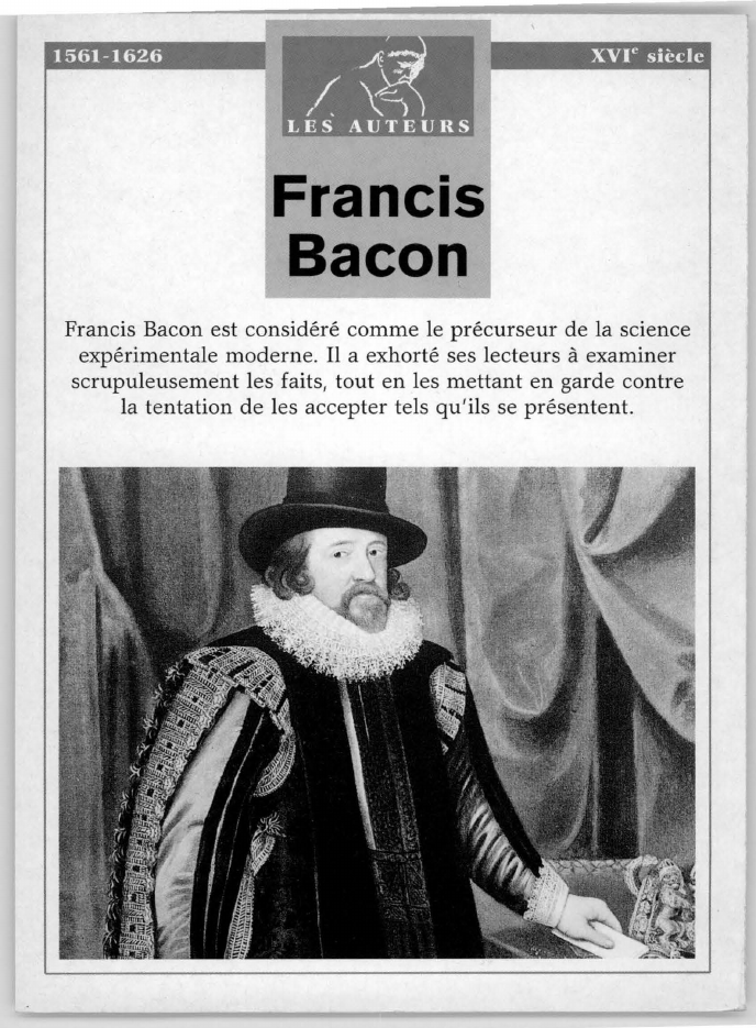 Prévisualisation du document Francis Bacon
