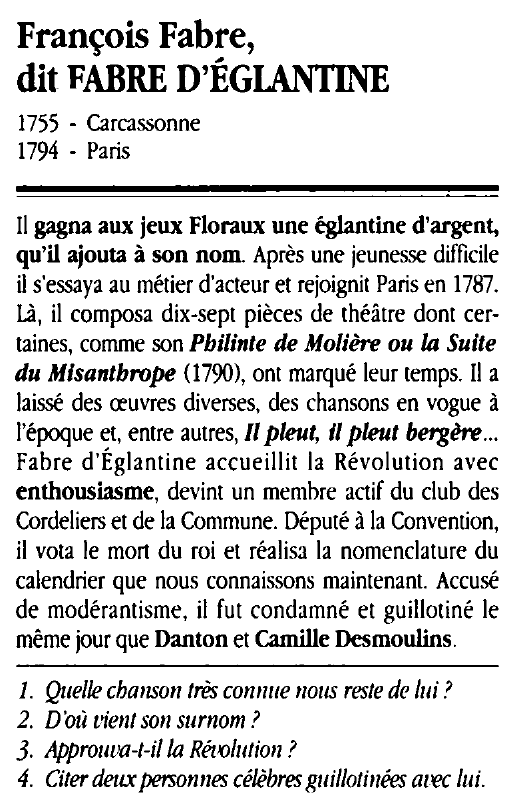 Prévisualisation du document François Fabre, dit FABRE D'ÉGLANTINE