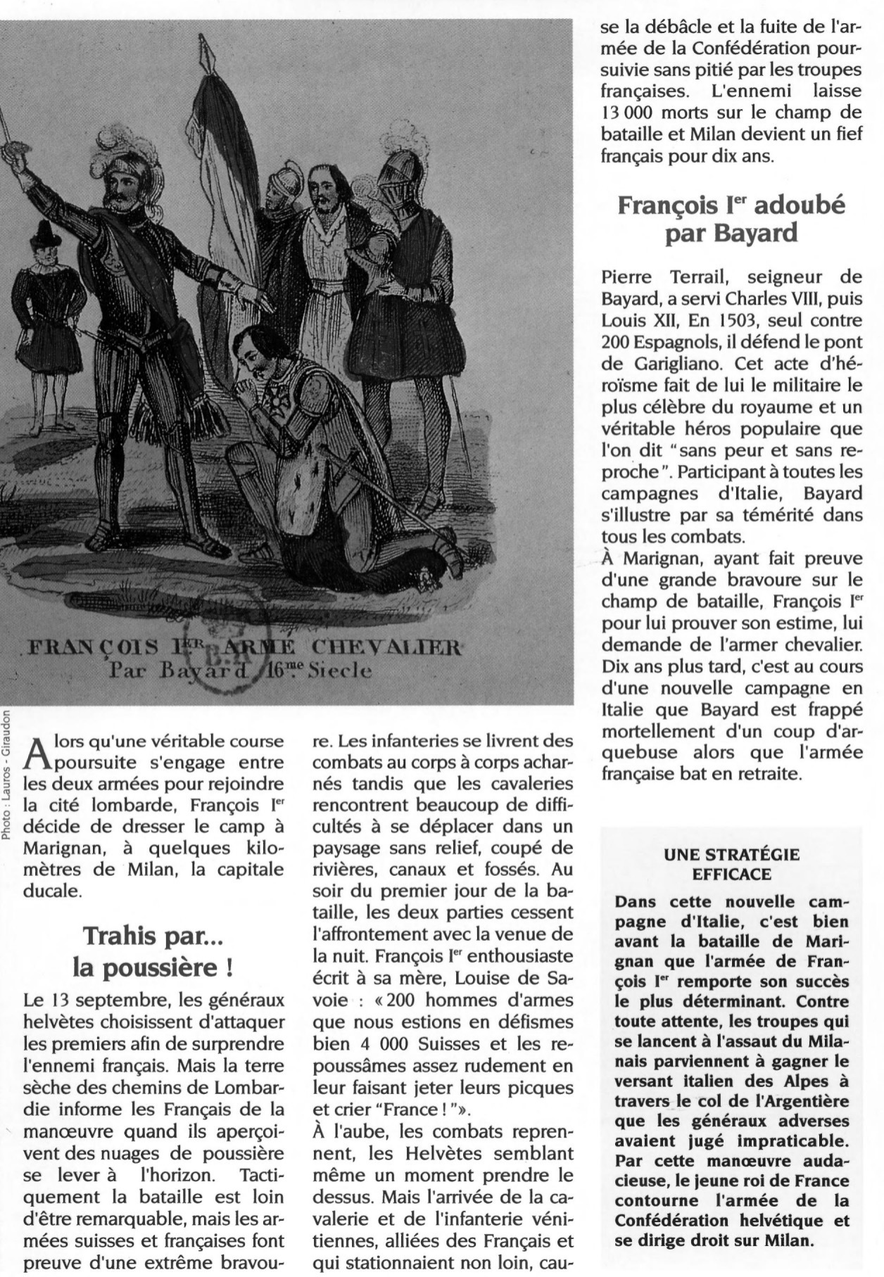 Prévisualisation du document François Ier triomphe à Marignan