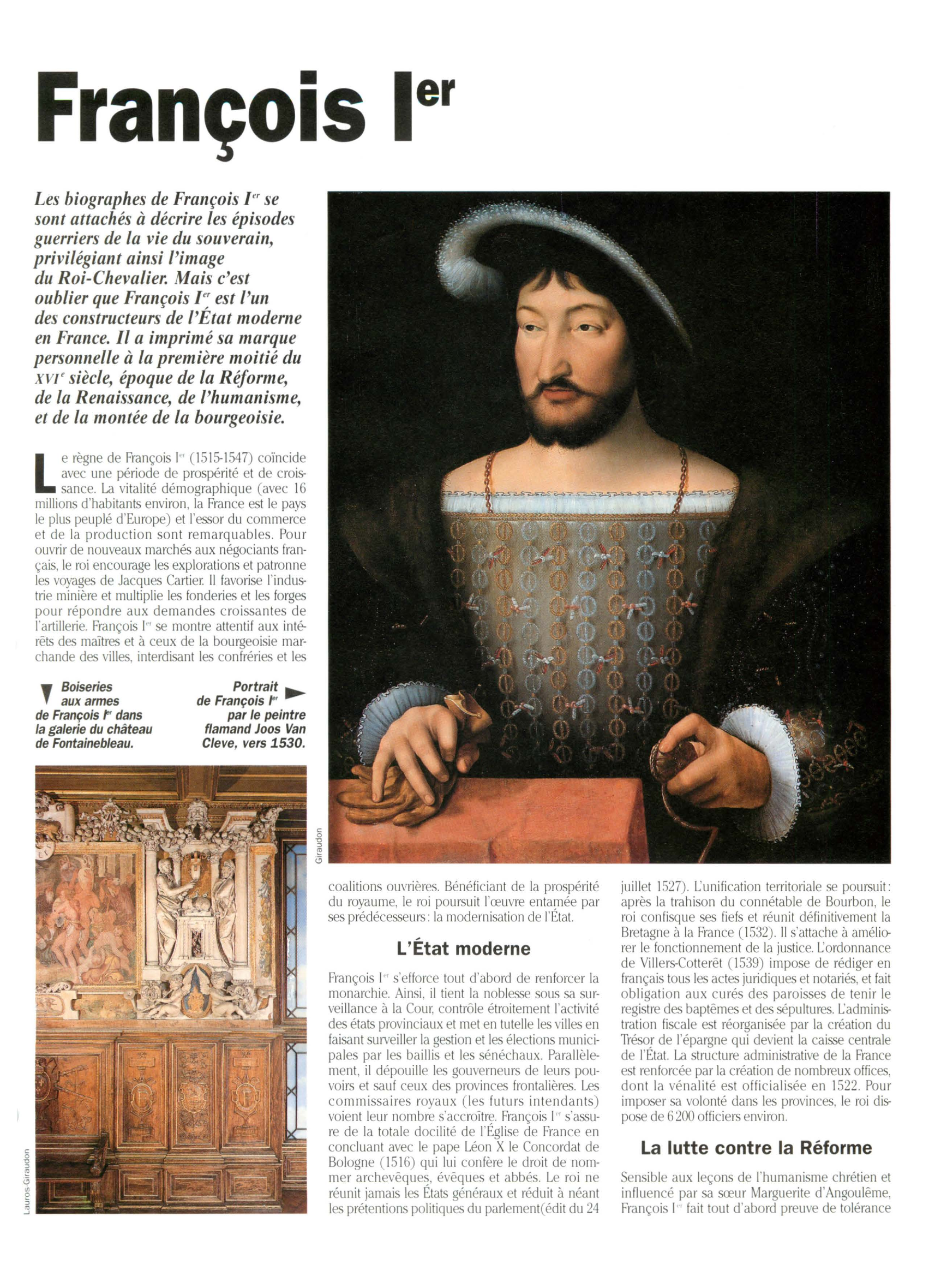 Prévisualisation du document François Ier