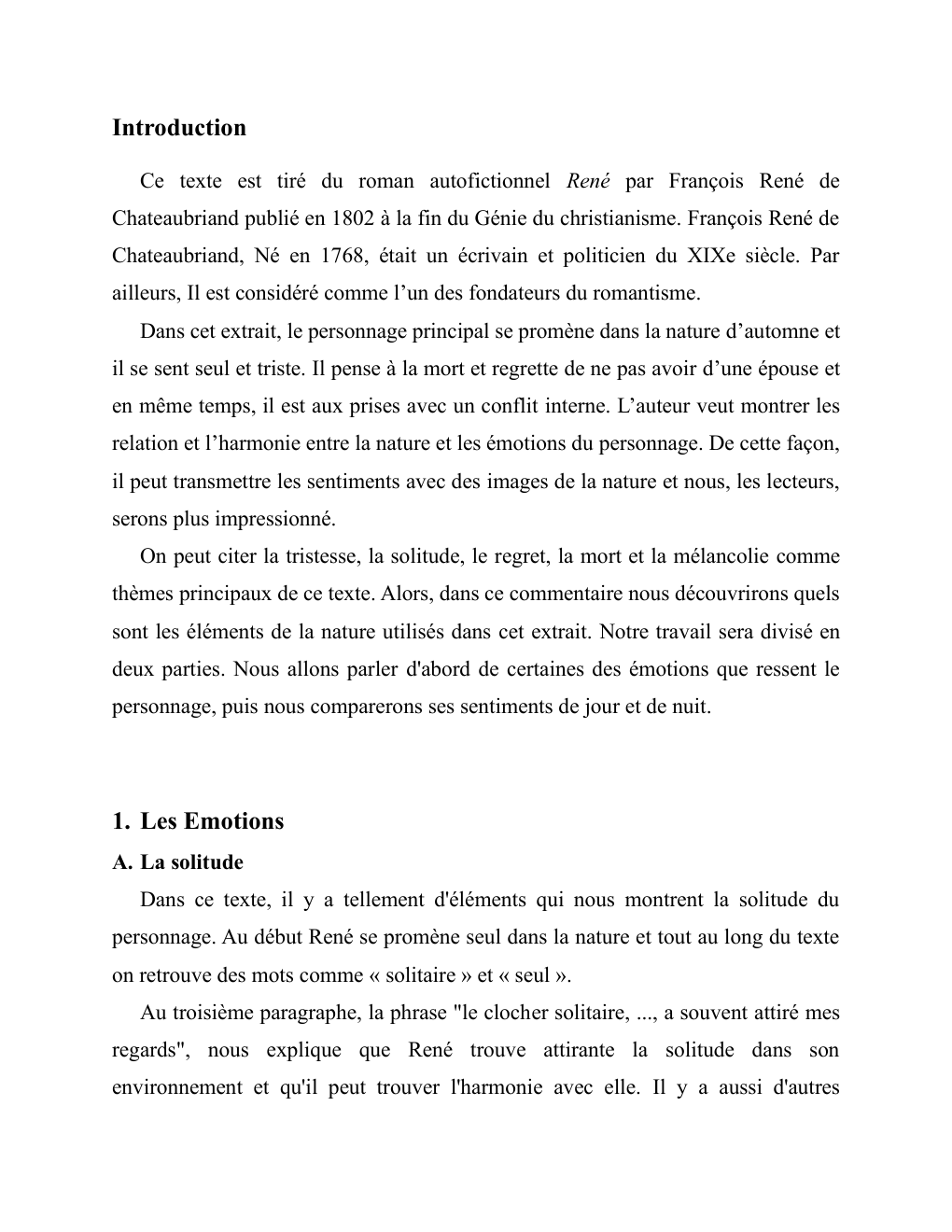 Prévisualisation du document François René de Chateaubriand: fin du Génie du christianisme