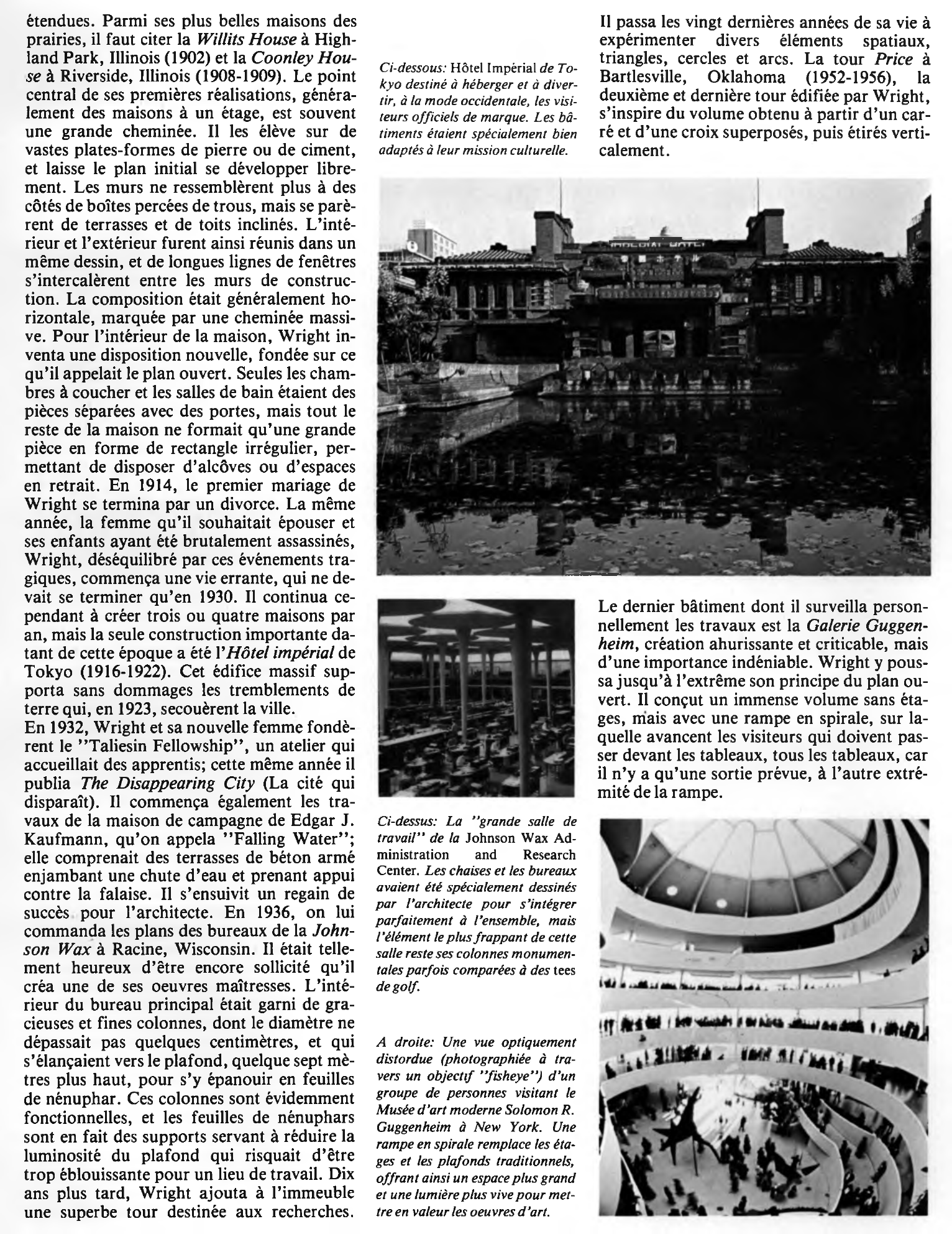Prévisualisation du document Frank Lloyd Wright