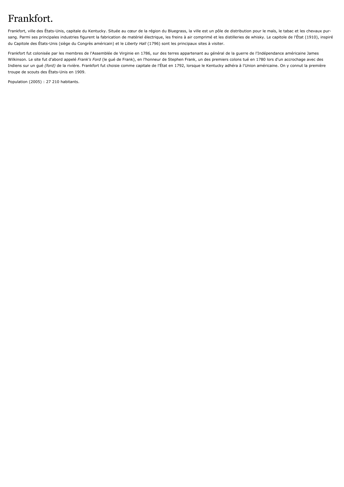 Prévisualisation du document Frankfort.