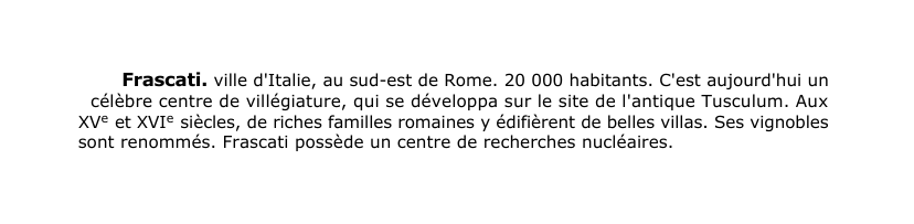 Prévisualisation du document Frascati.