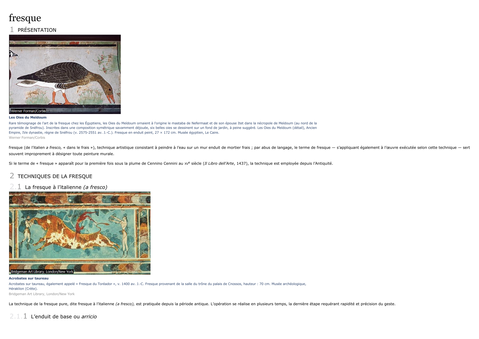 Prévisualisation du document fresque1PRÉSENTATIONLes Oies du MeïdoumRare témoignage de l'art de la fresque chez les Égyptiens, les Oies du Meïdoum ornaient à l'origine le mastaba de Nefermaat et de son épouse Itet dans la nécropole de Meïdoum (au nord de lapyramide de Snéfrou).