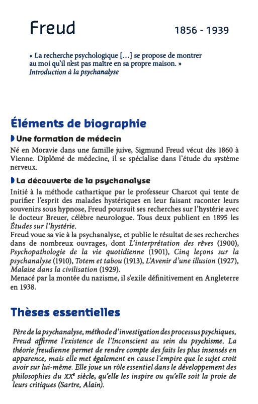 Prévisualisation du document Freud

1856 -1939

« La recherche psychologique [ ... J se propose de montrer
au moi qu'il n'est pas maitre...