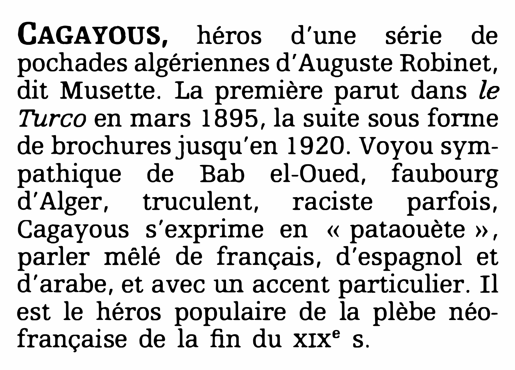 Prévisualisation du document GAGAYOUS