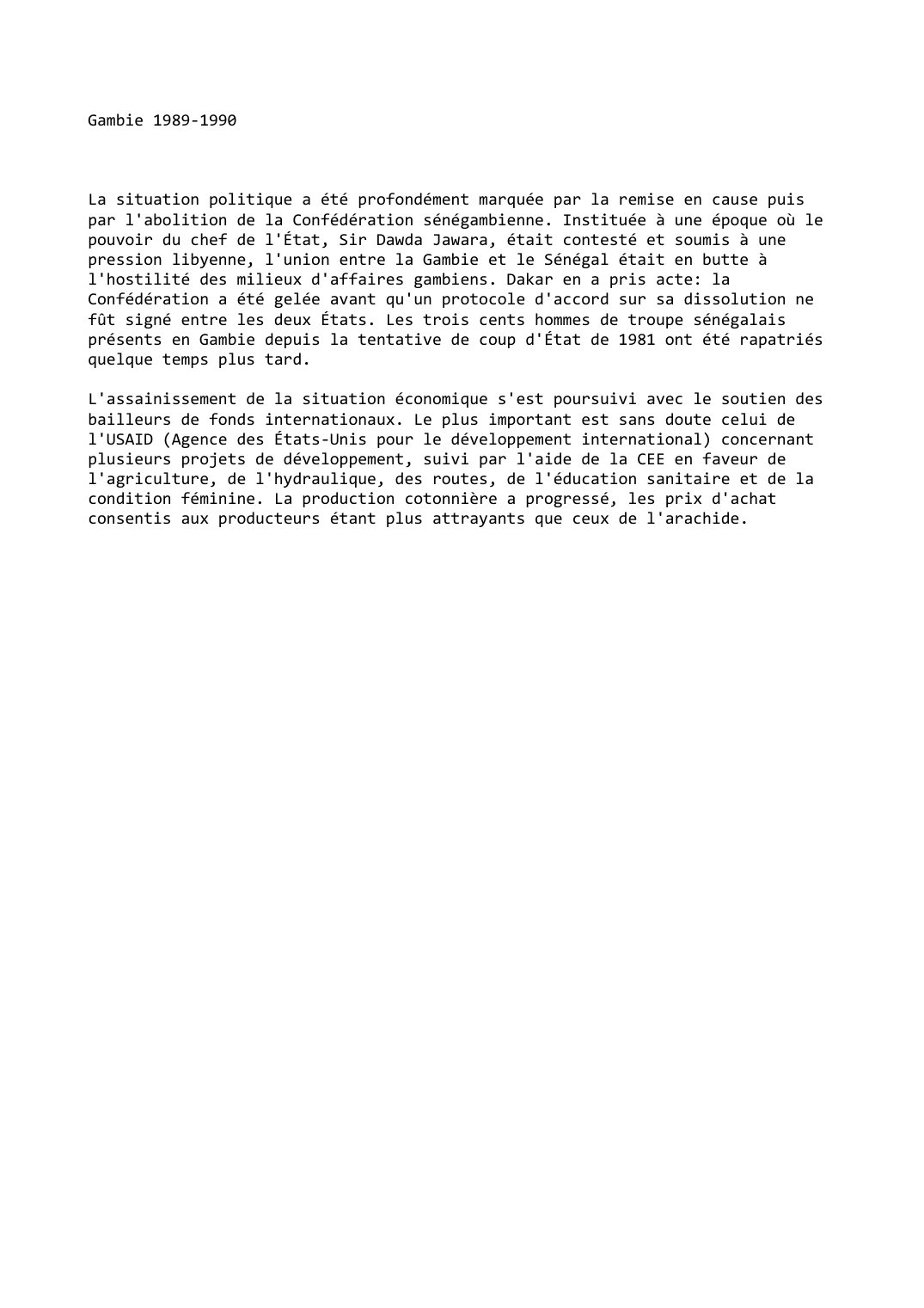 Prévisualisation du document Gambie (1989-1990)