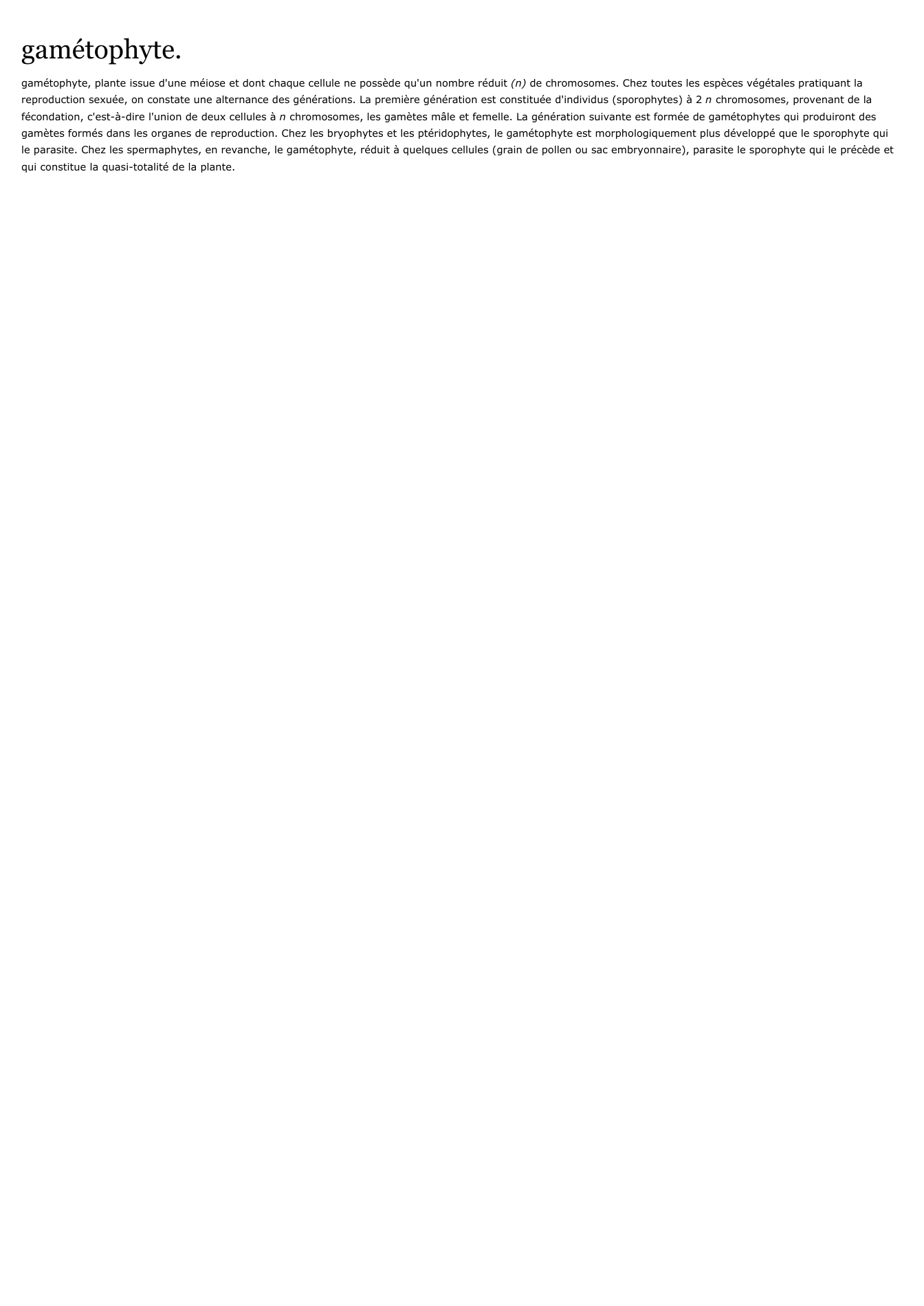 Prévisualisation du document gamétophyte.