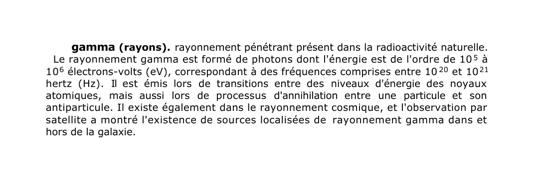 Prévisualisation du document gamma (rayons).