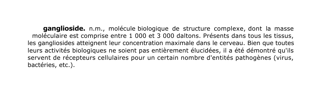 Prévisualisation du document ganglioside.