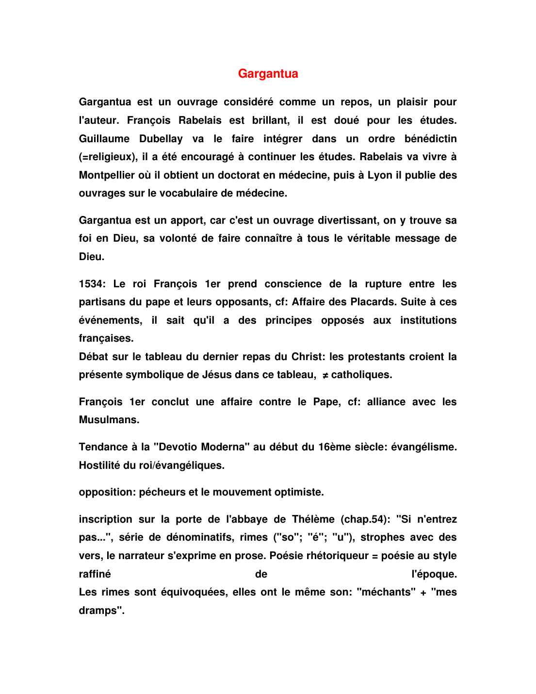 Prévisualisation du document Gargantua