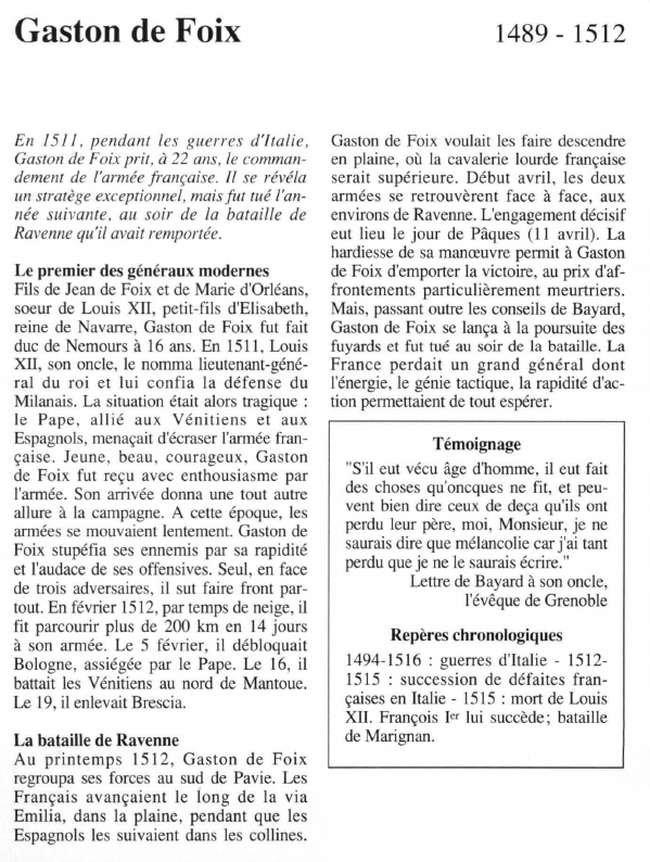 Prévisualisation du document Gaston de Foix.