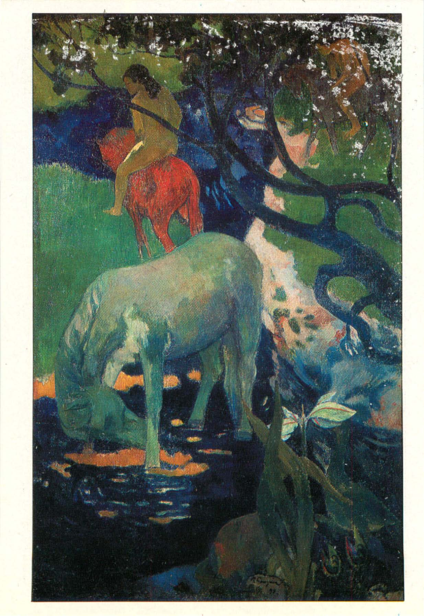 Prévisualisation du document GAUGUIN Paul : Le Cheval blanc