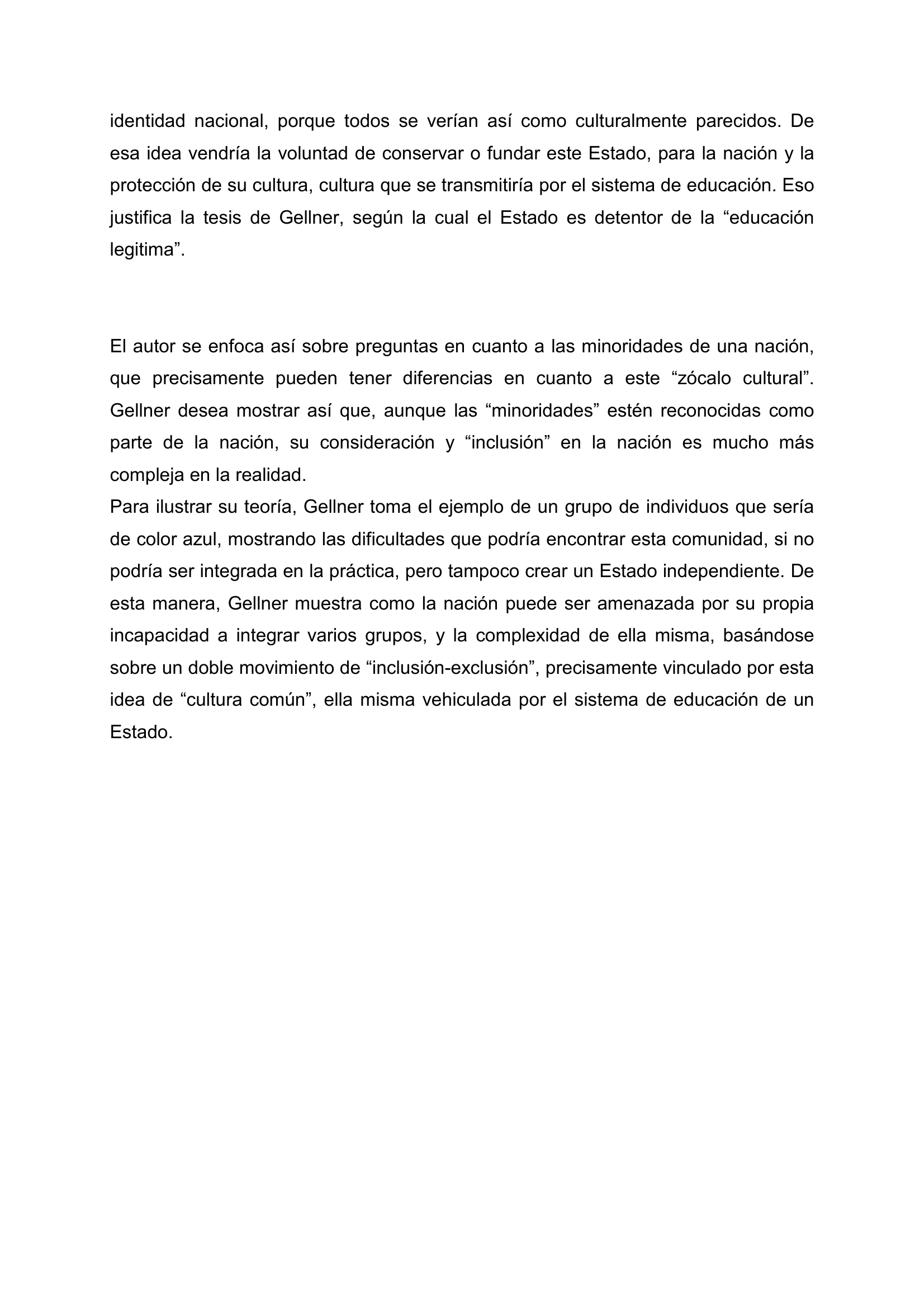 Prévisualisation du document Gellner Ernest, Naciones y nacionalismo, Alianza, Mexico