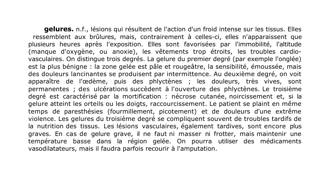 Prévisualisation du document gelures.