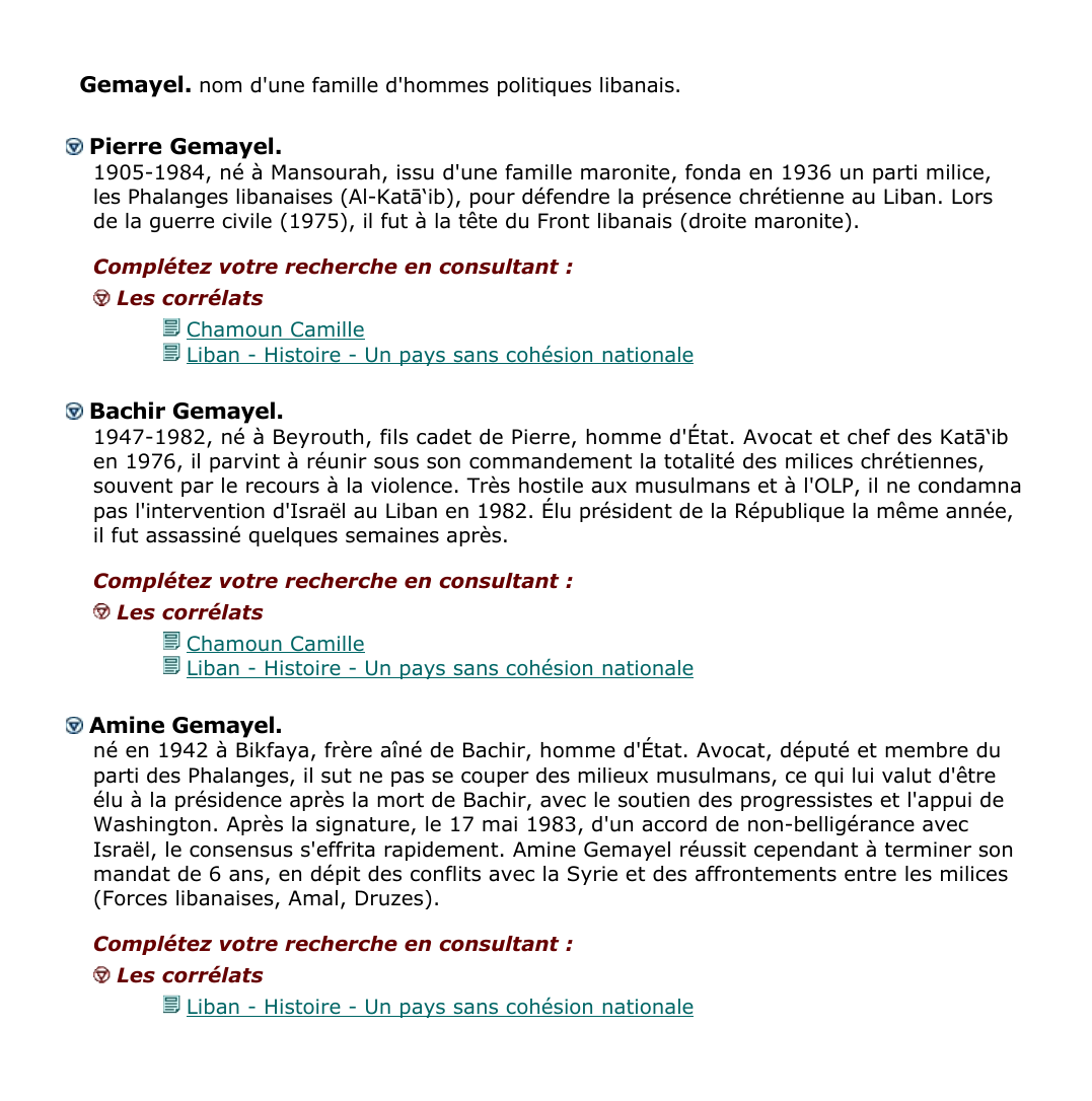 Prévisualisation du document Gemayel.