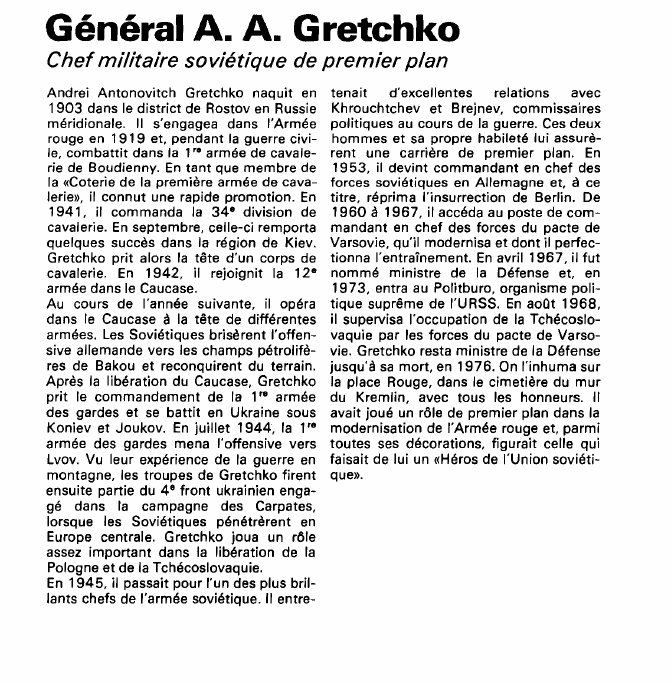 Prévisualisation du document Général A.