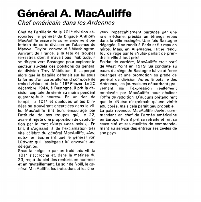 Prévisualisation du document Général A.