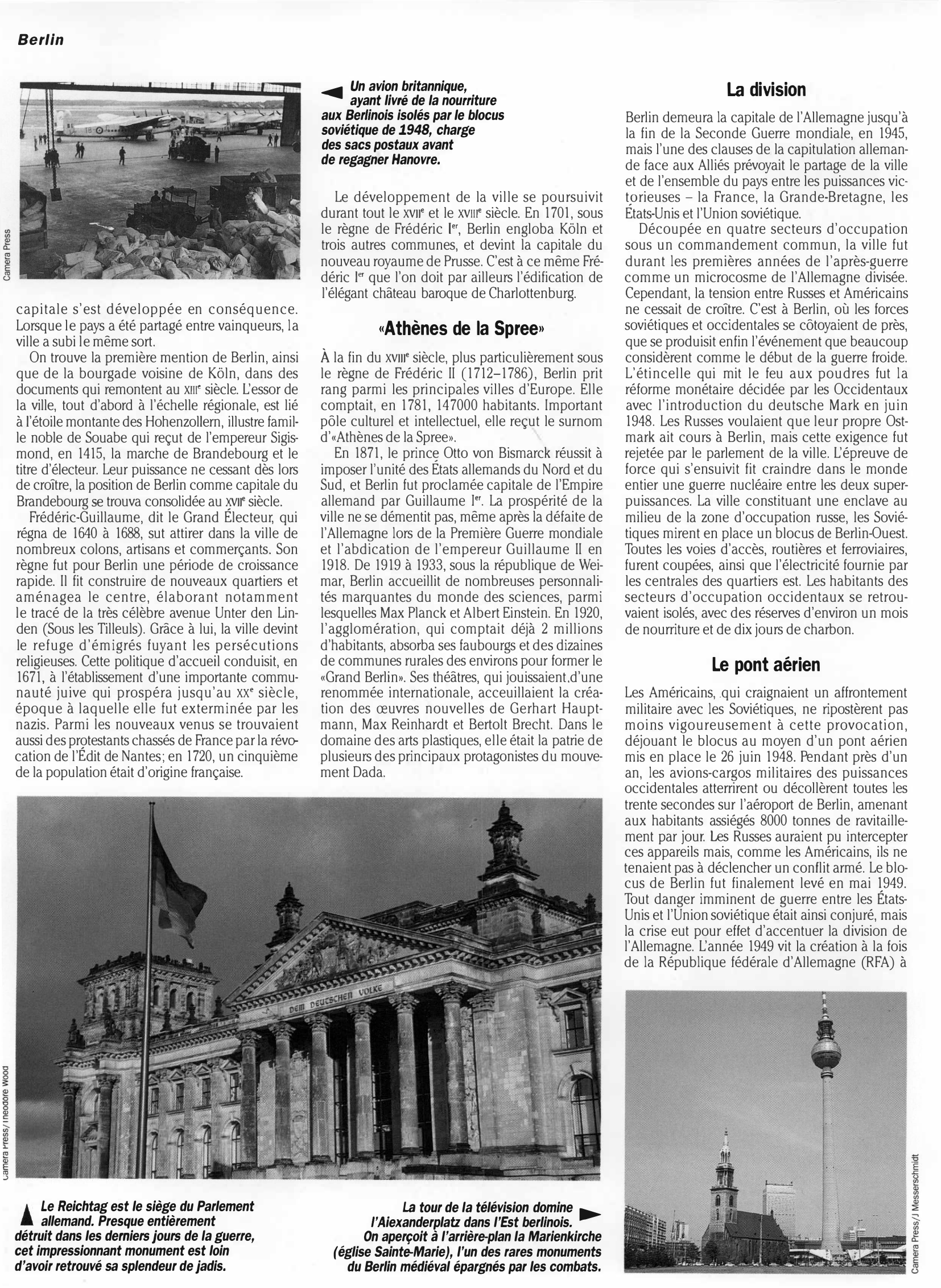 Prévisualisation du document Géographie  BERLIN