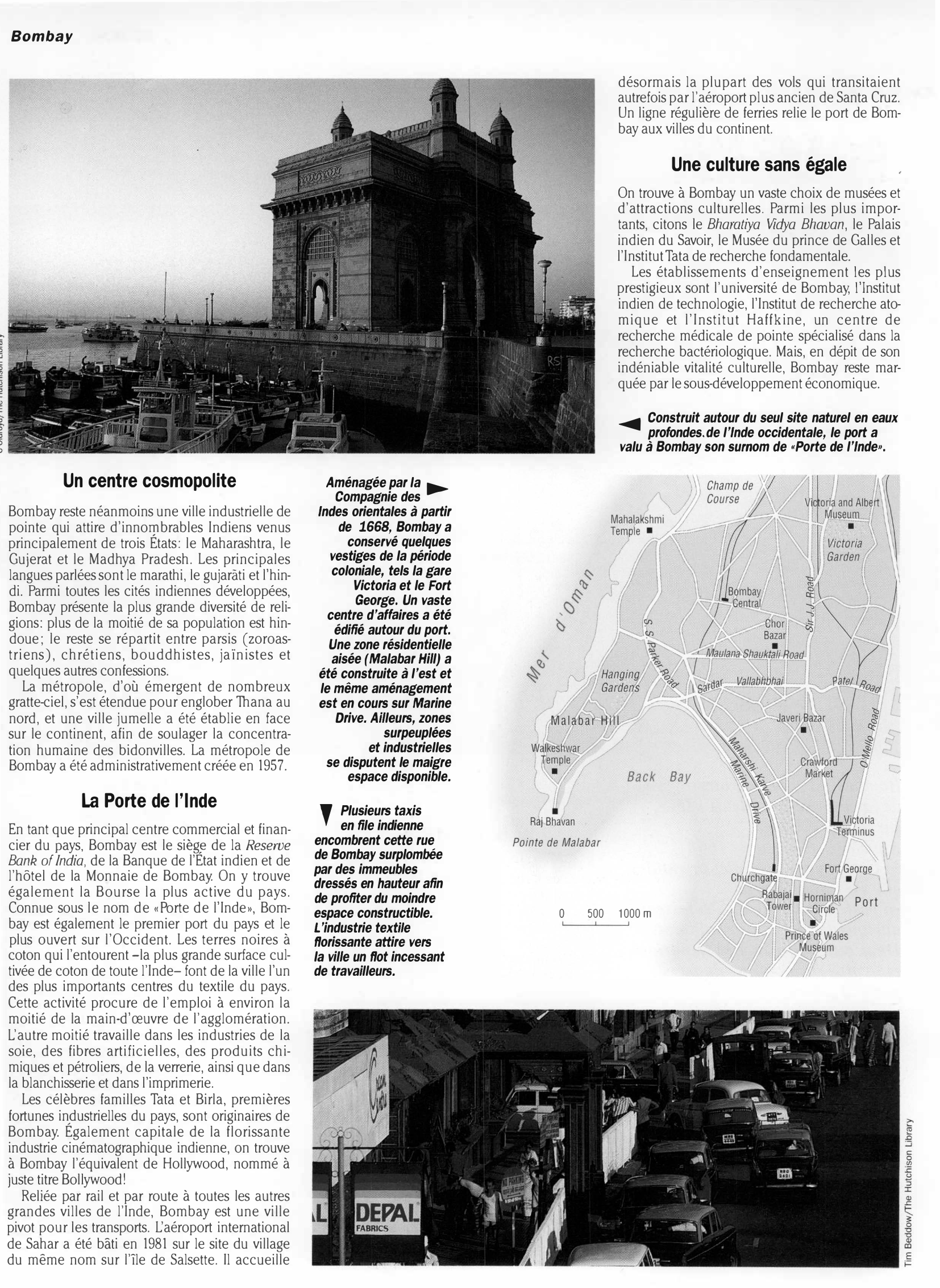 Prévisualisation du document Géographie de BOMBAY